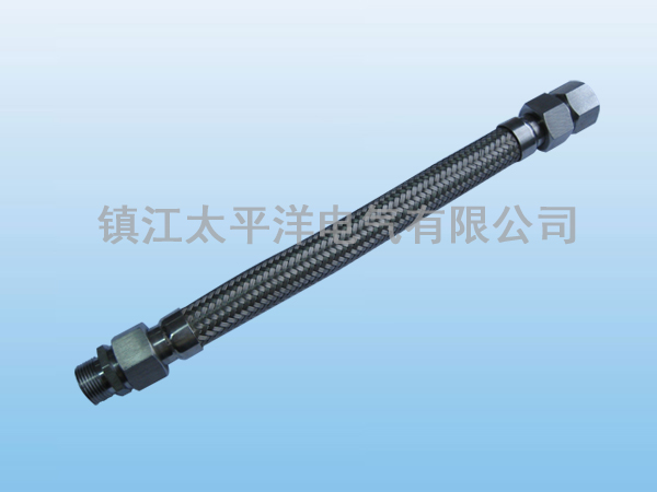 不(bu)鏽鋼防(fang)爆撓性(xing)連接管(guan)
