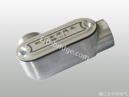 鋁合金(jin)左彎穿(chuan)線盒